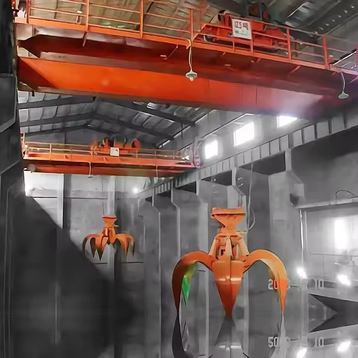Double Beam Grab Bucket Bridge nosturi