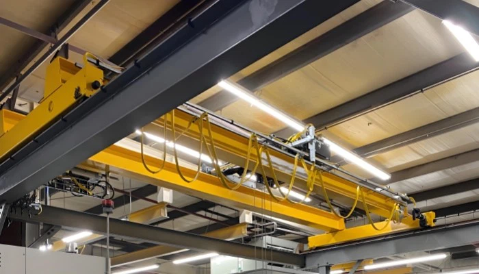 double girder bridge crane with hoist-5