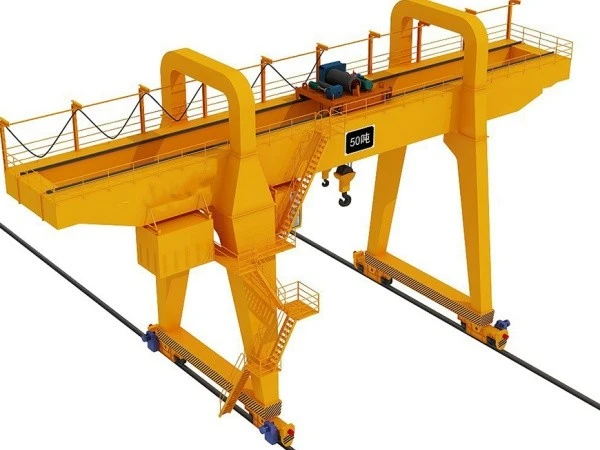 Double Girder Rail Mounted Gantry Crane