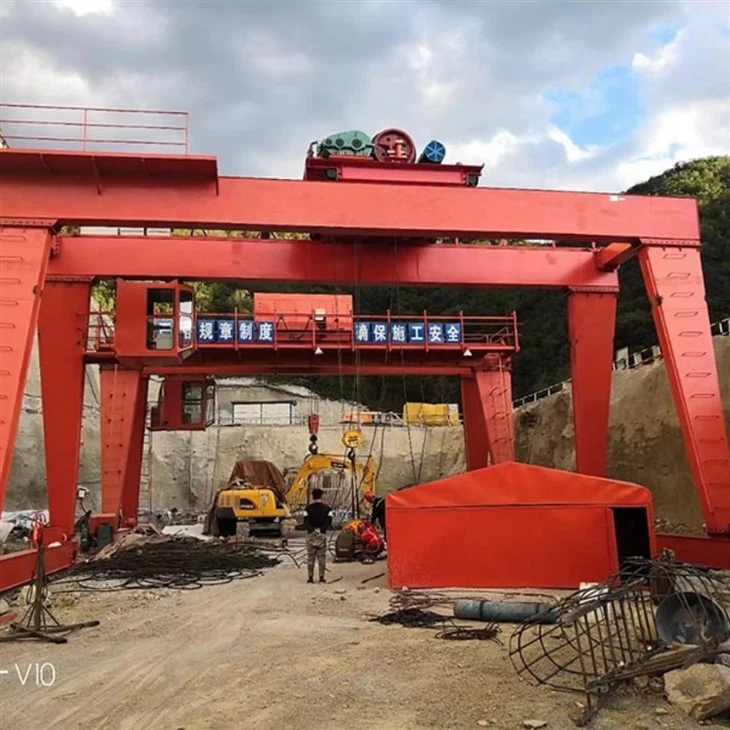 Electrically Regulated Electrically Operated Gantry Crane