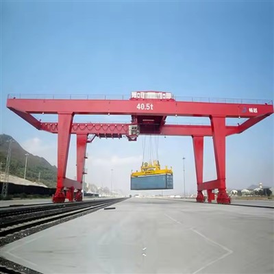 320ton kaksoispalkin kiskoon asennettu Gantry -nosturi