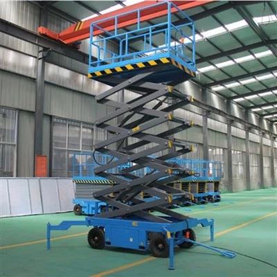Siirrettävä hydraulinen sähköinen saksinostin