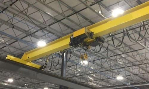 Warehouse 10ton Single Beam Bridge Crane